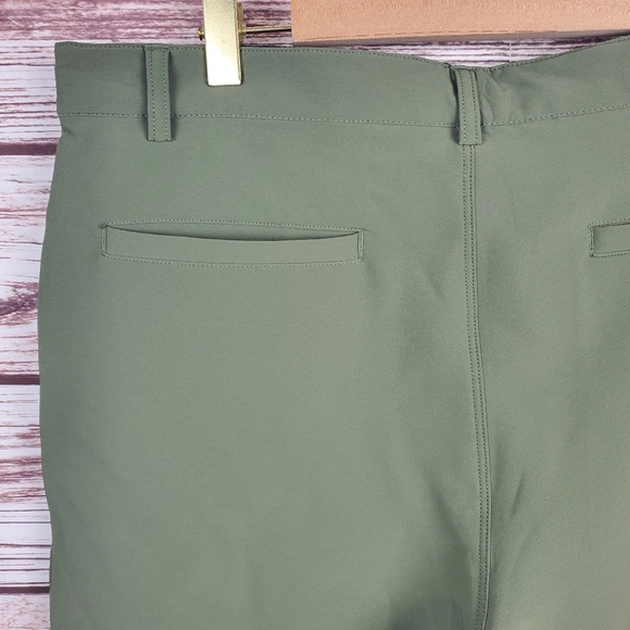 TEREN Mens 35 Green 10" Inseam Daily Driver Chino Shorts                     #63 - Picture 8 of 12